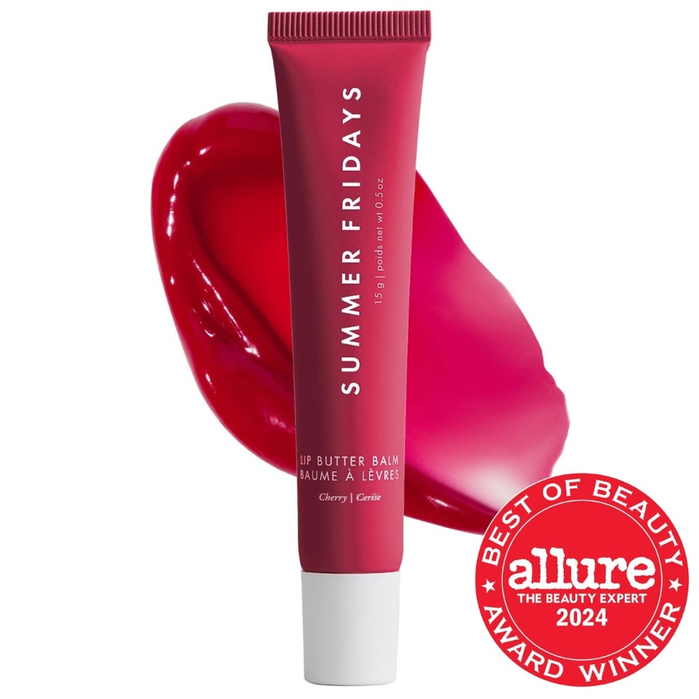 BNWT Summer Friday Lip Butter Treatment in Cherry